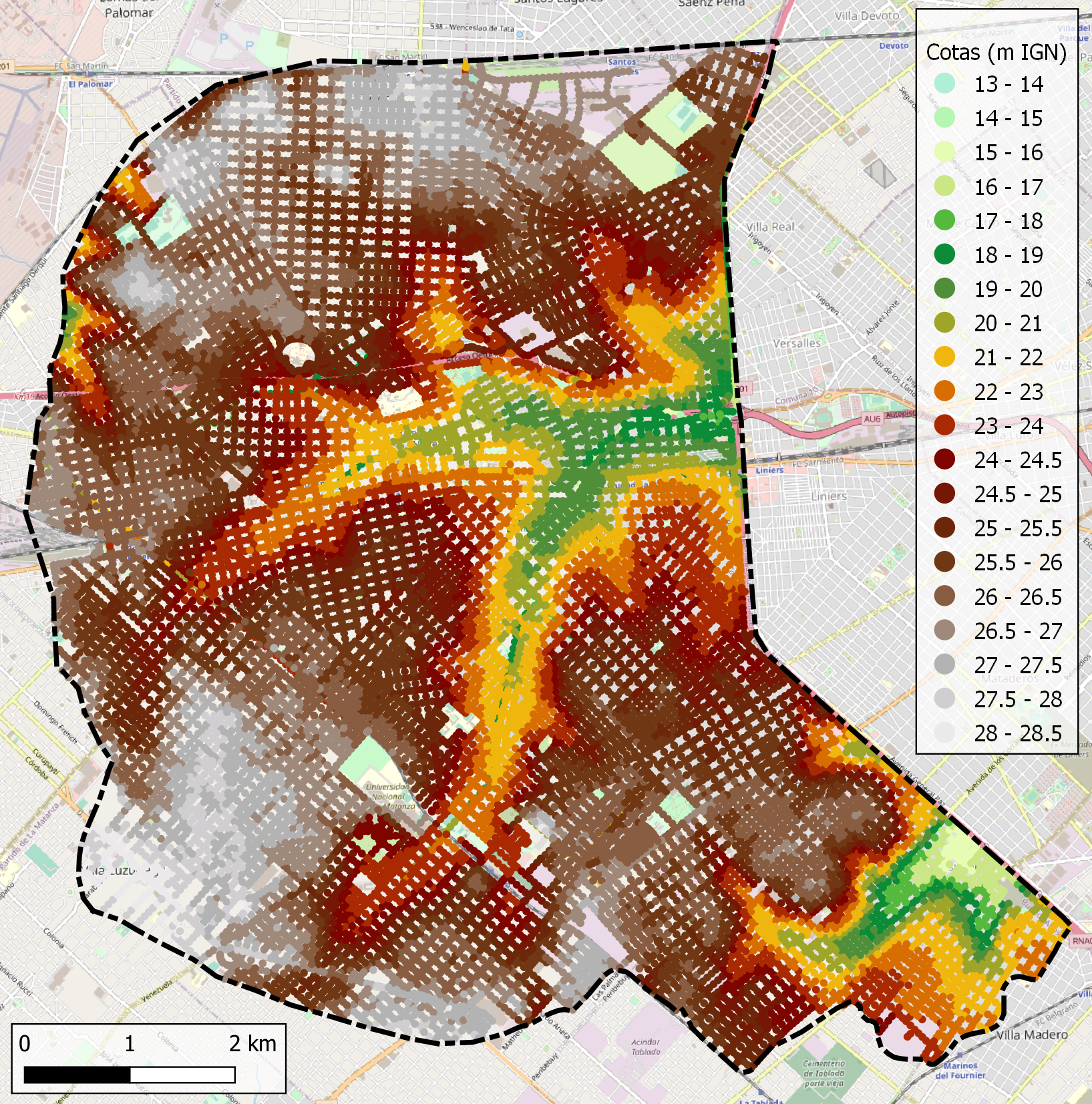 Digital Terrain Model