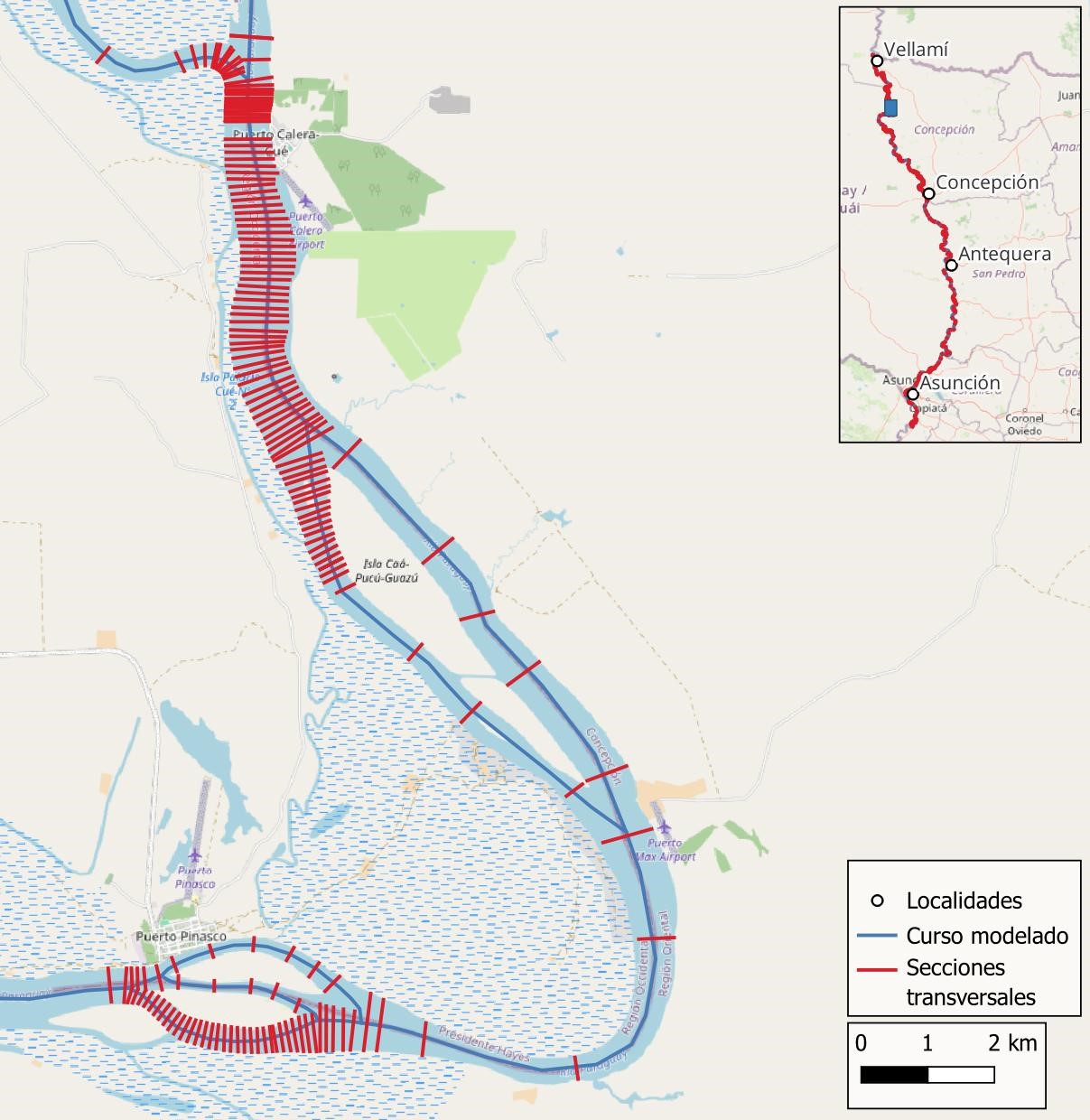 Model mesh size, zoomout view.